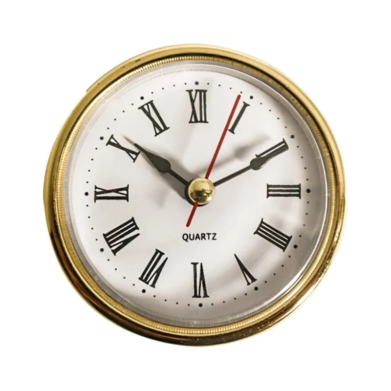 65mm o Movimento do Relógio Inserir o Numeral Romano Rodada Relógios de Artesanato Home DIY Artesanato Multifuncional de Instalação de Peças de Suprimentos