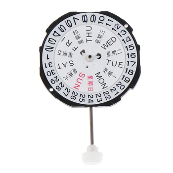 SL28 Três Mãos, Movimento de Quartzo Data do Relógio de Pulso de Peças de Reparação de Acessórios Data de Exibição do Relógio de Reparação de Ferramentas Para Relojoeiro