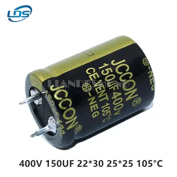 1pcs 400v150uf JCCON Adaptador de corrente do Soldador do Inversor Bull Horn Capacitor Multifuncional universal 22x30 25x25