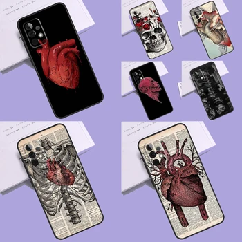 Médica Anatomia Humana Phone Case Para Samsung Galaxy A14 A54 A24 A34 A12 A22 A32 A51 A52 A71 A13 A23 A33 A53 A73