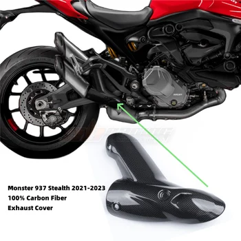 Escape Tampa Carenagem Carenagem Para Ducati Monster 950 Stealth 2021-2023 Completo De Fibra De Carbono 100%