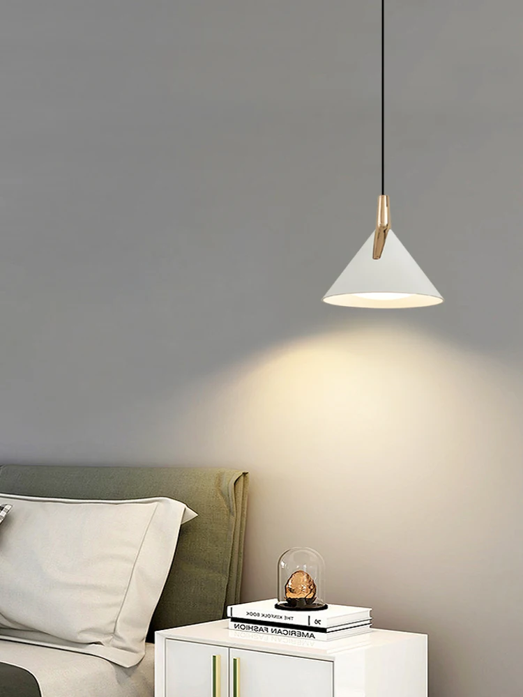 Designer de Luxo, Quarto de Cabeceira Pingente Luzes LED de Ouro/Preto Modernas Luminárias Ilha de Cozinha de Estudo Restaurante Sala de Jantar