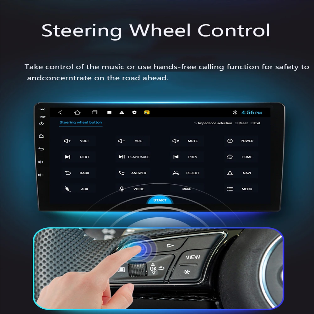 Carro do Leitor de Rádio Para Ford Fiesta 2009 - 2017 Android Auto Wireless Carplay Multimídia Estéreo de Navegação Câmera DVR GPS Ferramentas DSP