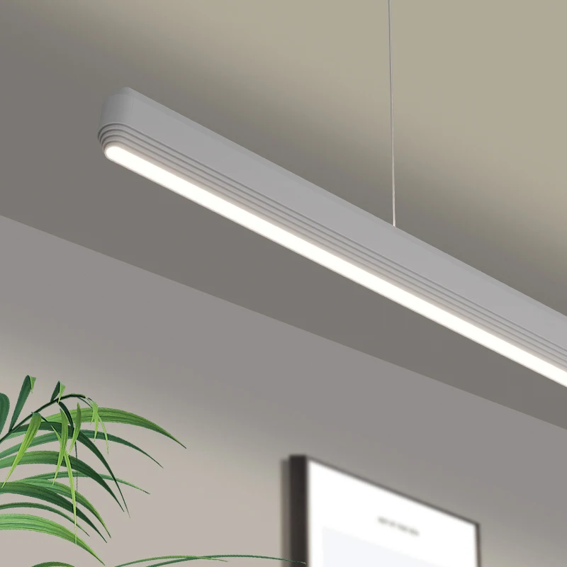 Nordic Simples Lâmpada Led Luzes Pingente para Cozinha Sala de Jantar Longa Reta Luz do Quarto Decoração de Interiores equipamento de Iluminação