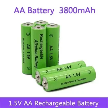 Bateria AA 3800mAh 1.5 bateria V bateria Recarregável AA 3800mAh de 1,5 V a Bateria Recarregável de brinquedo de controle Remoto frete grátis