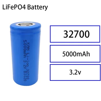 32700 Nova Bateria LiFePO4 3.2 V 5000mAh de Alta Potência Lanterna LiFePO4 Bateria Recarregável