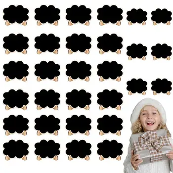Mini quadro-Negro Sinal 30pcs de Madeira Pequeno quadro Negro Etiquetas Decorativas ou quadro negro Fornecimentos de Terceiros Para Bares, Lojas de Varejo Casamentos