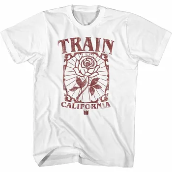 Trem Banda da Califórnia Rosa Adultos, Brancos e T-shirt