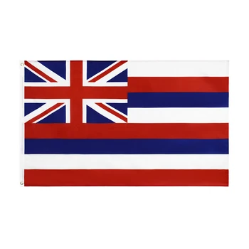 FLAGHUB 60X90 90X150cm Estado norte-AMERICANO do Havaí Bandeira Para a Decoração