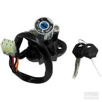 Universal Moto Modificada Chave de Ignição Kit de Bloqueio Interruptor de Moto Off-road de Peças de Veículos Para GSXR600 7500 GSF600 1200