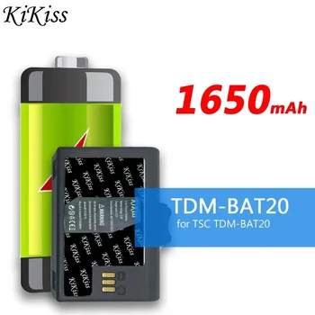KiKiss Bateria TDMBAT20 1650mAh para TSC TDM-BAT20 de Substituição de Bateria