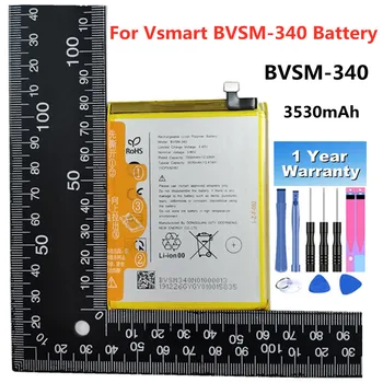 Alta Qualidade 3530mAh BVSM-340 Bateria Para VSMART BVSM 340 BVSM340 Bateria Bateria Envio Rápido Em Estoque + Ferramentas