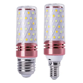 Lâmpadas LED 220V e27 e14 Rodada de Milho Lâmpada de Luz para a Decoração Home do Candelabro de velas branco Branco Morno Iluminação da Atmosfera
