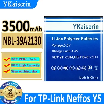 YKaiserin Novo NBL-39A2130 3500mAh para TP-Link Neffos Y5 TP802A de Bateria de Telefone Celular Bateria + Ferramentas