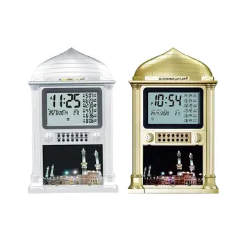 Parede de despertar Relógio Despertador, Casa, Decoração Digital de Alarme de Temperatura com o Ramadã Dom Bateria Operado Relógio Despertador Digital