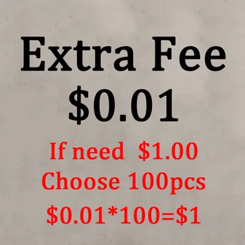 Extra - Taxa Adicional Sobre A Sua Encomenda. Us $0,01 Para Cada Caso De Necessidade, De Us $1,00 A Mais Para O Frete