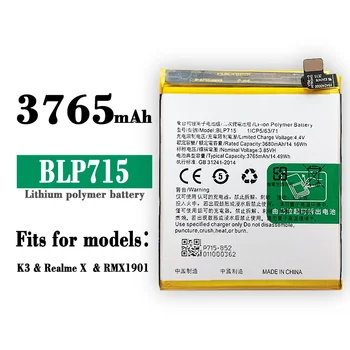 Bateria de substituição Adequado Para Oppo K3 Telefone Móvel Blp715 Built-in Bateria de K3 K5 RealmeX Bateria de Grande Capacidade