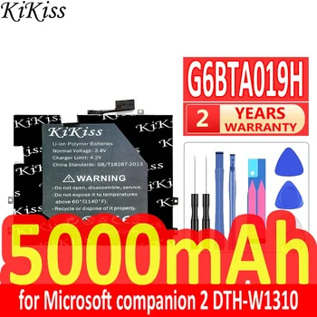 5000mAh KiKiss Bateria Poderosa para o Microsoft G6BTA019H cintiq companion 2 companion2 DTH-W1310 0B23-00E00RV