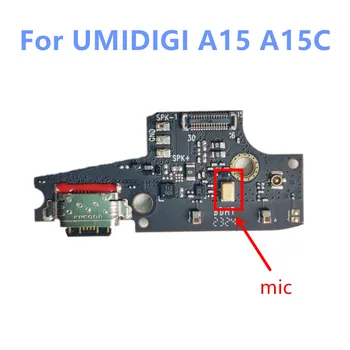 Novo Para UMIDIGI A15 A15C Telefone Celular da Placa USB Plug do Carregador Dock Substituir o Carregamento Com Microfone MIC FPC Acessórios