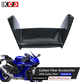 Para Yamaha R1 R1M de Fibra de Carbono AirIntake Cobrir 100% Seco de Fibra de Carbono Moto Peças e Acessórios 2020+