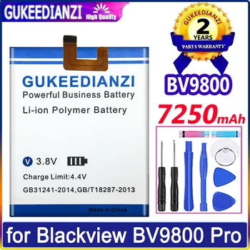 BV 9800 7250mAh Bateria para Blackview BV9800/BV9800 Pro BV9800Pro BV 9800 Pro Baterias + free tools