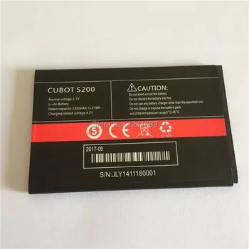 YCOOLY100% bateria original CUBOT S200 de 3300mAh CUBOT Acessórios do Telefone Móvel de tempo de espera do Teste normal de envio
