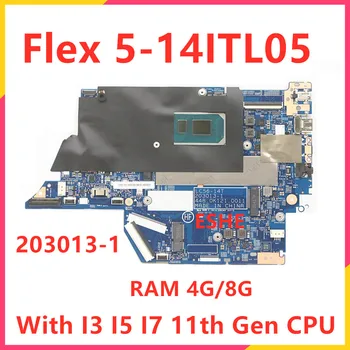LC56-14T 203013-1 placa-mãe Para Lenovo ideapad Flex 5-14ITL05 Laptop placa-Mãe 5B21B33123 Com I3 I5 I7 11 de Geração de CPU RAM 4G 8G
