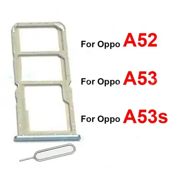 Para OPPO A52 A53 A53s 4G 5G (2020) Sim Suporte da Bandeja de Cartão SD Slot de Cartão de Leitor de Placa de Substituição de Peças de Reparo