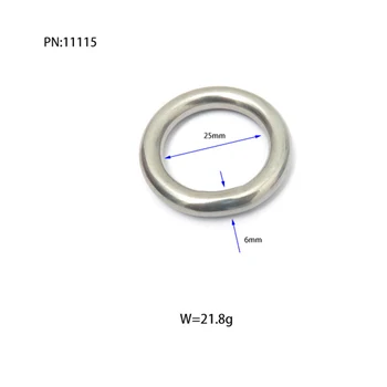 Mergulho Anéis de Prata 25mm/32mm/50mm em Aço Inoxidável 316 BCD Acessórios ao ar livre Portátil Universal Marca Nova