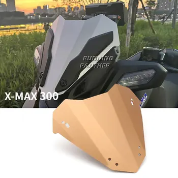 X-MAX 300 2023 pára-brisa em Alumínio Deflector de Vento Carenagem, pára-Brisas de Vento Tela Motocicleta Yamaha X-MAX300 XMAX 300 XMAX300