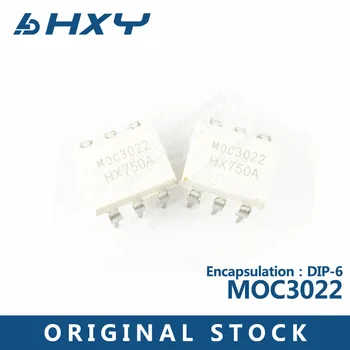10PCS MOC3022 DIP-6 em linha controlável photocoupler/isolador