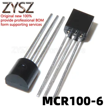 1PCS MCR100-6 unidirecional tiristor TO92 na linha de tríodo