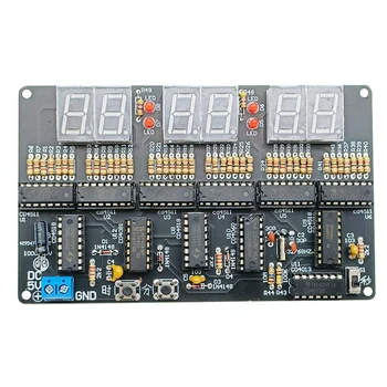 DC 4,5 V A 5,5 V 6 Bits Circuito Digital Kit de Relógio Relógio Eletrônico de Ensino E de Formação de Soldagem de Produção DIY Acessórios