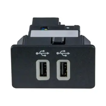 Dual USB Módulo de Interface de Áudio Home Theater Electrónica automóvel HC3Z 19A387-b HC3Z 19A387-e para a Ford 2016-2020 F250 F150