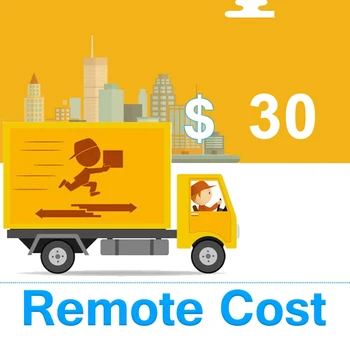 De us $30 DHL / Fedex / Ups /Ems O Adicional Extra Custo de Transporte Para a Área Remota Custo
