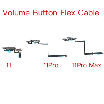 Botão de Volume Flex Para o iPhone 11 11Pro Max Silêncio Interruptor do cabo do Cabo flexível Com Suportes de Reparação ou Substituição do produto
