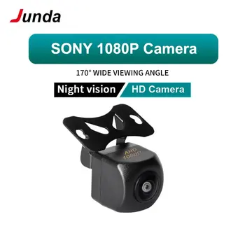 SONY Dynamic Trajetória de Visão Noturna Lente olho de peixe Veículo Inversa de Cópia de segurança com Visualização Traseira AHD CVBS Câmera Para Todos os Android Monitor DVD