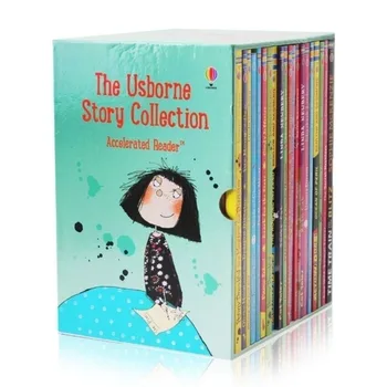 20 Livros/set Caixa de inglês Usborne Livros Para Crianças, Livros de gravuras inglês Capítulo do Livro de Coleção Baby Livro de História