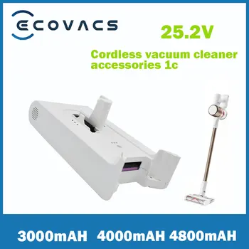 Ecovacs25.2V portátil sem fio acessório de aspirador 1c SCWXCQ02ZHM bateria de substituição de volta 3000/4000/4800mAH