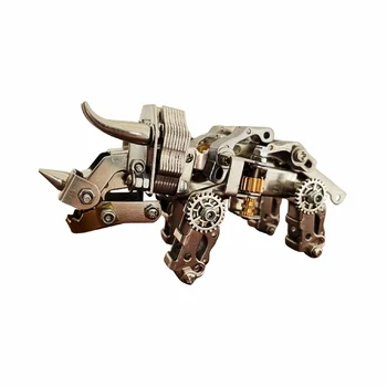 Mecânica Triângulo do Dragão Mecha de Montagem 3D de Metal Modelo de Kits de Metal Steampunk Modelo de Dia Montar e Dissamble Animal Brinquedos de Presente