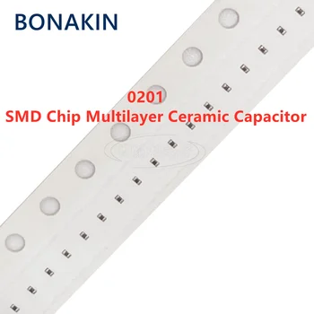 100PCS 0201 150PF 25 ±10% 151K X7R SMD Chip Capacitor Cerâmico Multilayer