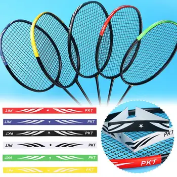 1/6 Pc Raquete De Badminton De Cabeça Protetor De Fita Raquete Quadro Protetor Resistente Ao Desgaste Zero Resistentes Multifuncional De Proteção