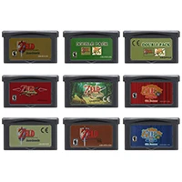 Jogo GBA Cartucho de 32 Bits Consola de jogos de Vídeo do Cartão de Zelda a Link to the Past Awakening DX Minish Cap Oracle of Ages Temporadas
