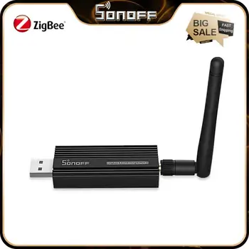 SONOFF ZB Dongle-P Zigbee 3.0 Dongle USB Plus Universal Zigbee Gateway de Suporte Via ZHA Ou Zigbee2MQTT Sonoff Zigbee Série