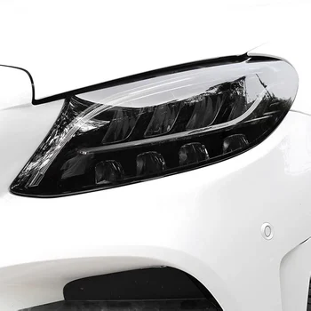 O Farol do carro lanterna traseira Tonalidade Filme Protetor Adesivo Para Audi A1 A3 A4 A5 A6 A7 A8 B8, B9, B6 C6 Q2 Q3 Q5 Q7 TT Quattro