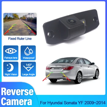 CCD HD Fisheye Câmera de Visão Traseira Para Hyundai Sonata YF 2009 2010 2011 2012 2013 2014 do Carro de Backup Inverter do Monitor de Visão Noturna