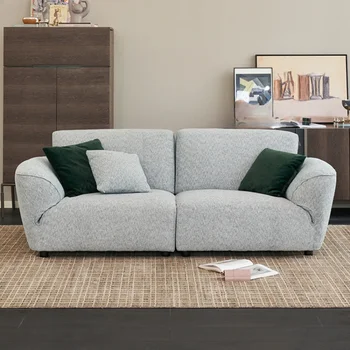 /Tecido de sofá minimalista/luz de luxo minimalista, sala de estar/roupa de cama de algodão/