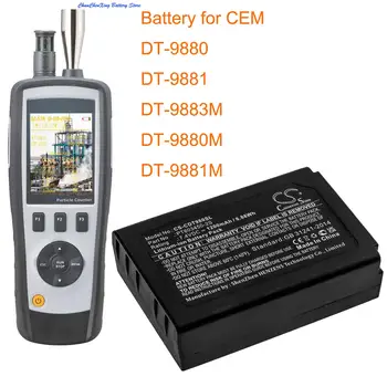 Cameron Sino 1200mAh Bateria PT603450-2S para CEM DT-9880, DT-9880M, DT-9881, DT-9883M, DT-9881M